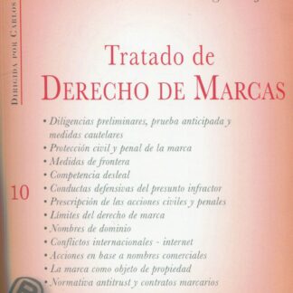 Tratado de derecho de marcas Volumen II