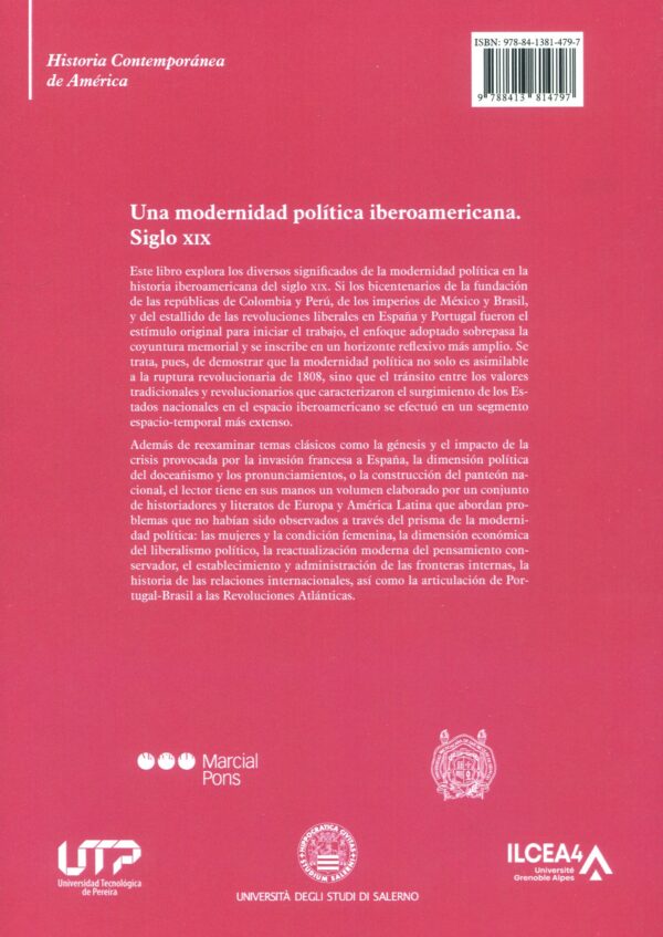 Modernidad política iberoamericana 9788413814797
