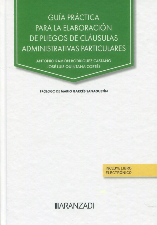 Guía práctica para elaboración de pliegos de cláusulas administrativas particulares 9788411249027