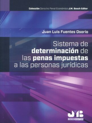 Sistema de determinación de las penas impuestas a las personas jurídicas