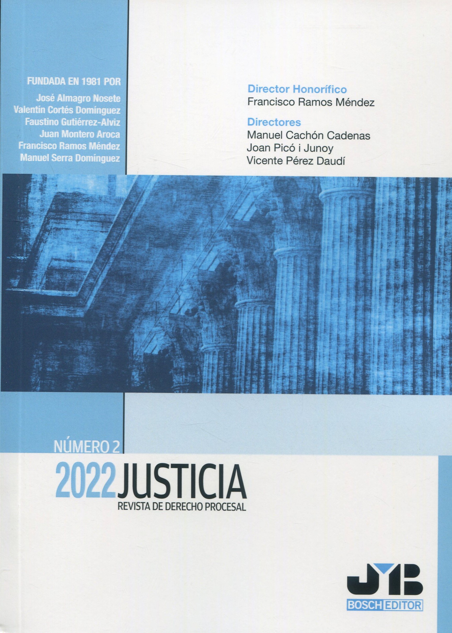 Justicia 2022. Nº 2. Revista de Derecho Procesal 9772227754431