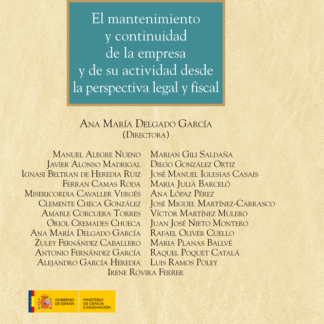 Mantenimiento y continuidad de la empresa y de su actividad desde la perspectiva legal y fiscal