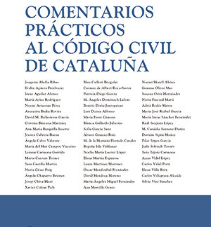 Comentarios prácticos al código civil de Cataluña 2023