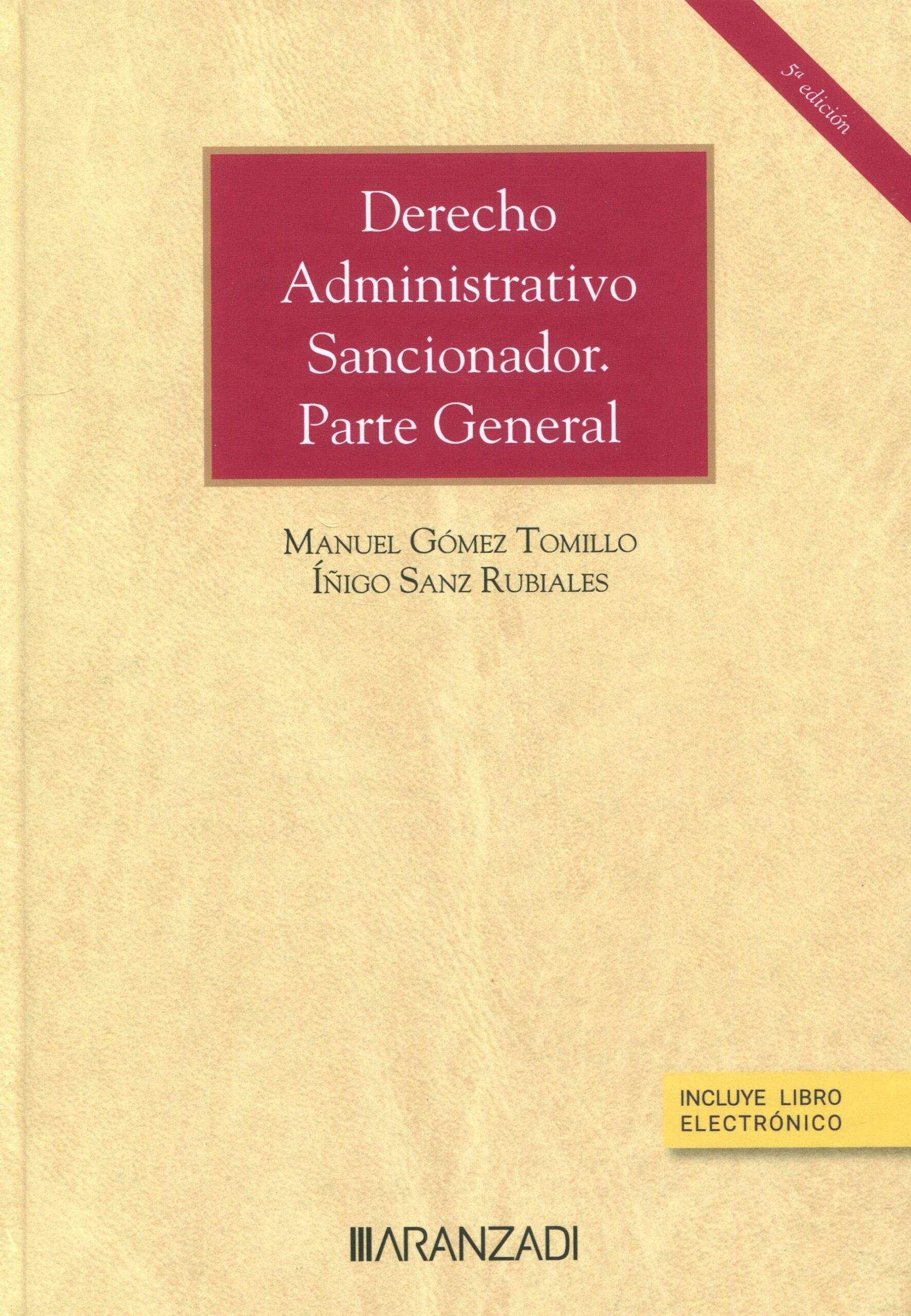 Derecho administrativo sancionador. Parte general 9788411249898