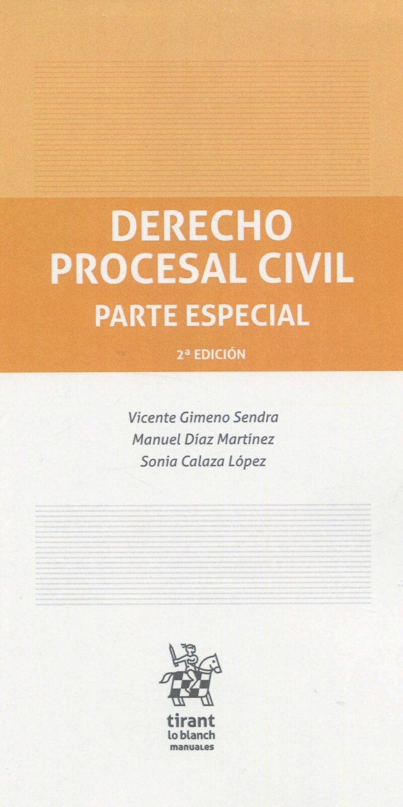 Derecho procesal civil Parte especial 9788411479950