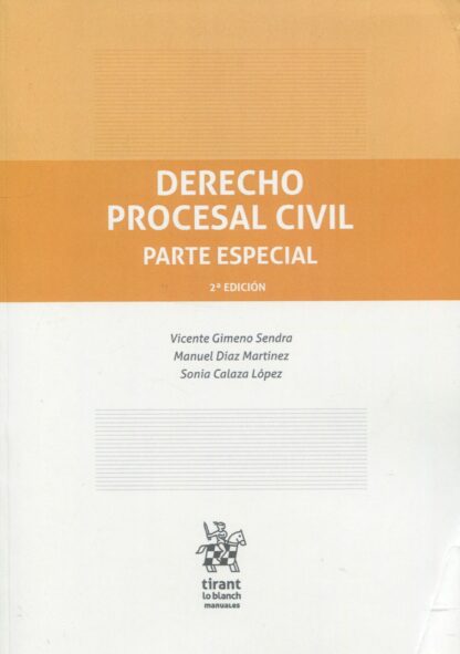 Derecho procesal civil. Parte especial