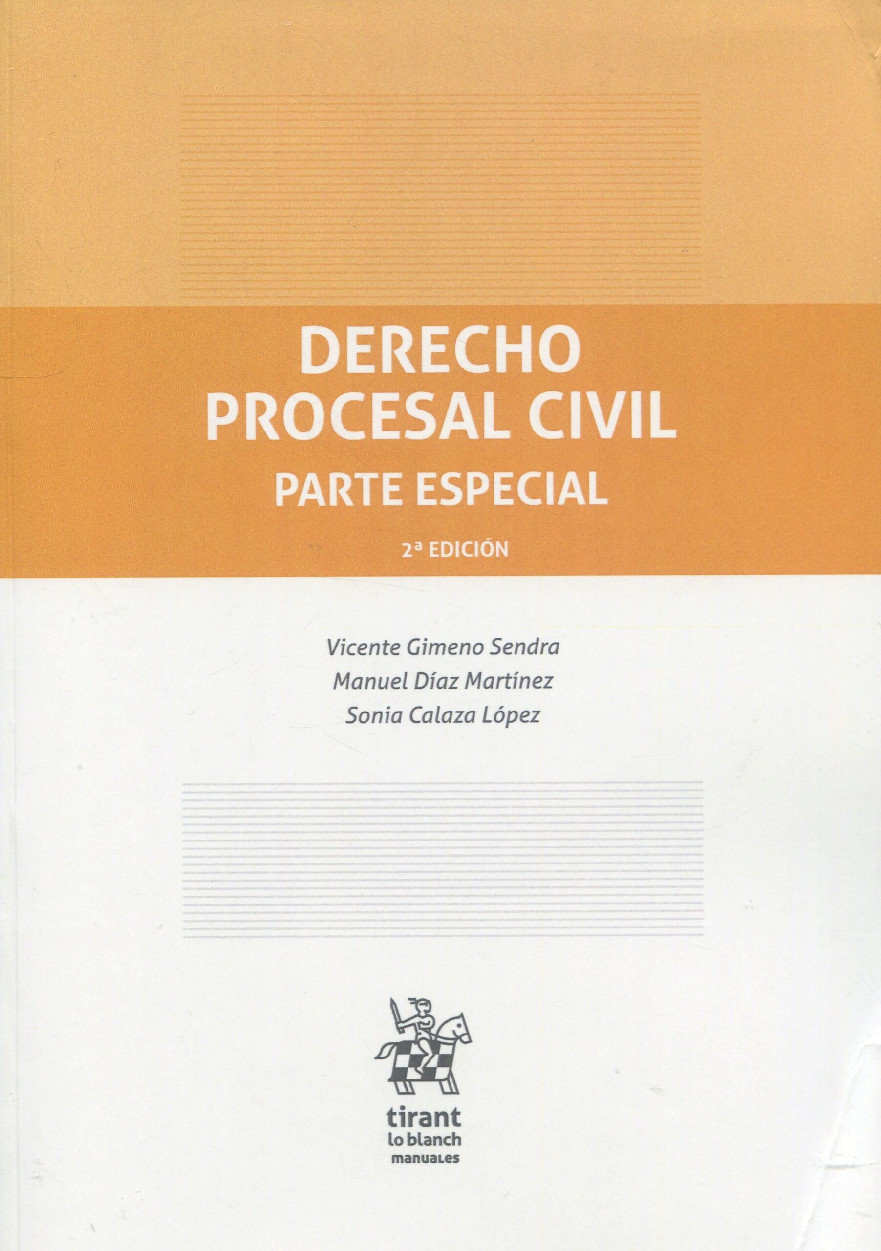 Derecho procesal civil Parte especial 9788411479950