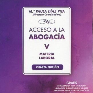 Acceso a la abogacía V. Materia laboral