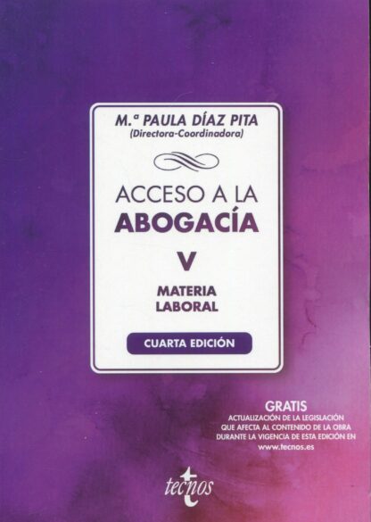 Acceso a la abogacía V. Materia laboral