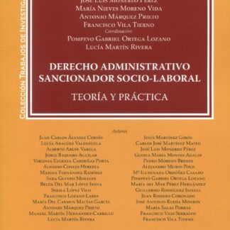 Derecho administrativo sancionador socio-laboral. Teoría y práctica