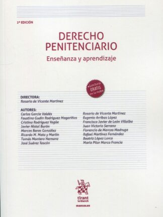 Derecho penitenciario. Enseñanza y aprendizaje