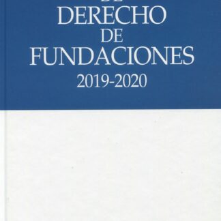 Anuario de derecho de fundaciones 2019-2020