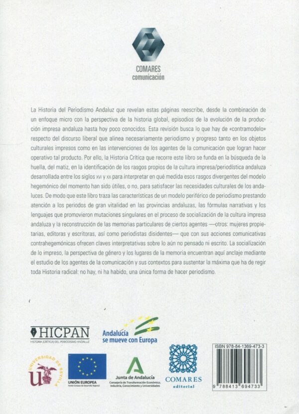 Historia crítica del periodismo andaluz 9788413694733