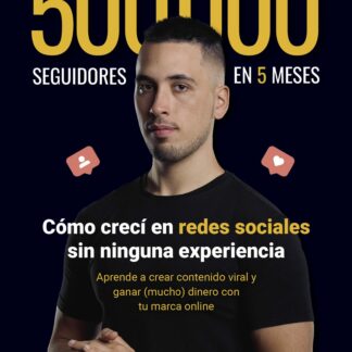 500.000 seguidores en 5 meses. Cómo crecí en redes sociales sin ninguna experiencia