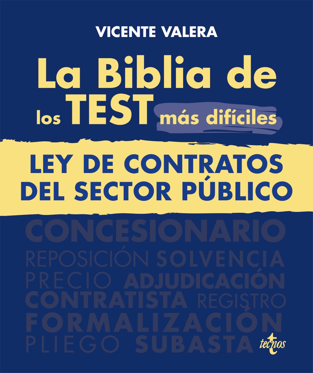 BIBLIA Test más difíciles Ley Contratos Sector Público