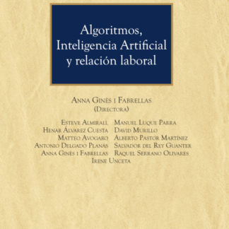 Algoritmos, inteligencia artificial y relación laboral