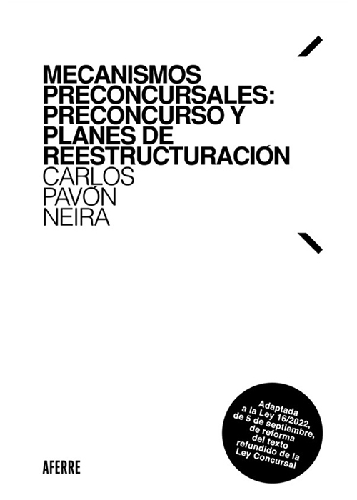Capítulo I.   Introducción Capítulo II.  De los presupuestos del preconcurso Capítulo III.  De la comunicación de apertura de negociaciones con los acreedores o preconcurso