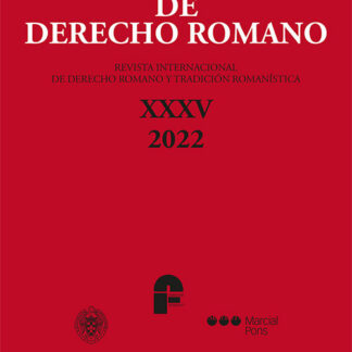 Seminarios Complutenses de Derecho Romano XXXV 2022