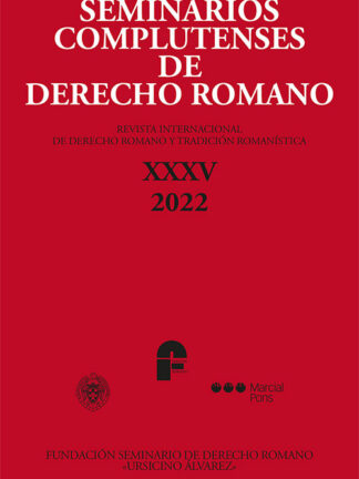 Seminarios Complutenses de Derecho Romano XXXV 2022