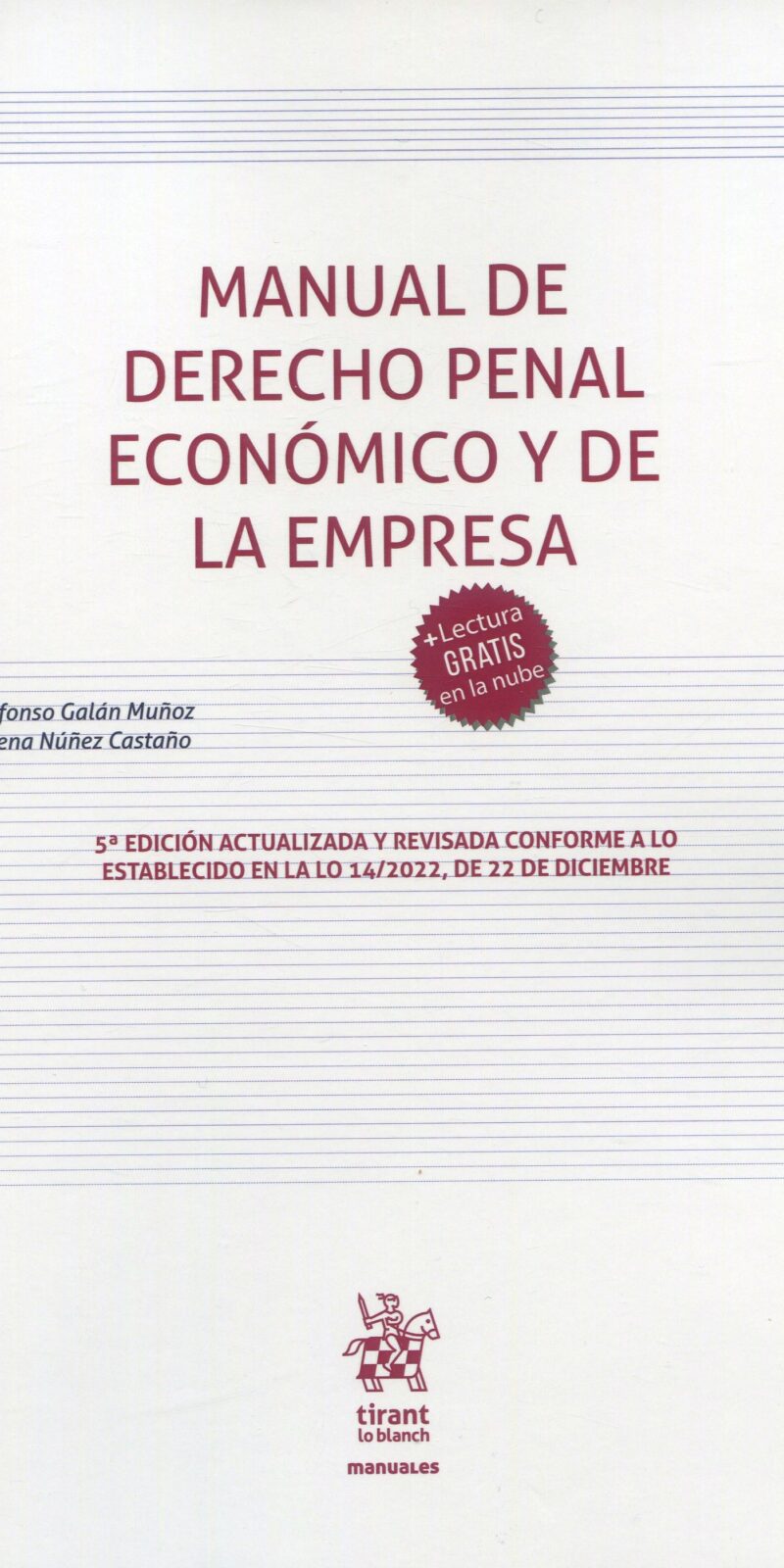 Manual de Derecho Penal Económico y de la Empresa 9788411691963