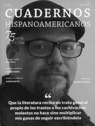 Cuadernos hispanoamericanos Nº 872. Marzo 2023