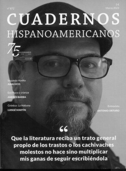 Cuadernos hispanoamericanos Nº 872. Marzo 2023