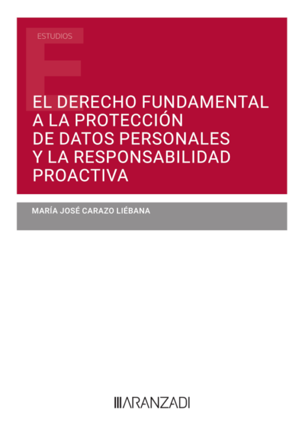 Derecho fundamental a la protección de datos personales y la responsabilidad proactiva