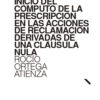 Inicio del cómputo de la prescripción en las acciones de reclamación derivadas