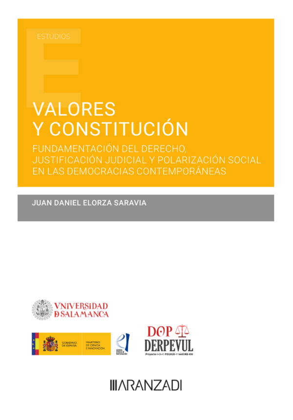 VALORES Y CONSTITUCIÓN JUAN DANIEL ELORZA SARAVIA