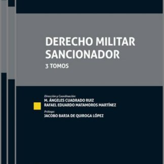 Derecho Militar Sancionador, 3 Tomos