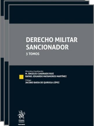Derecho Militar Sancionador, 3 Tomos