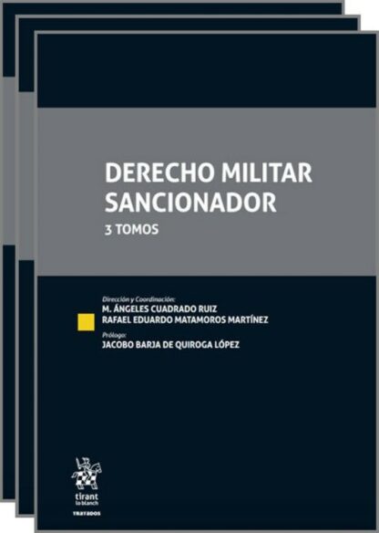 Derecho Militar Sancionador, 3 Tomos
