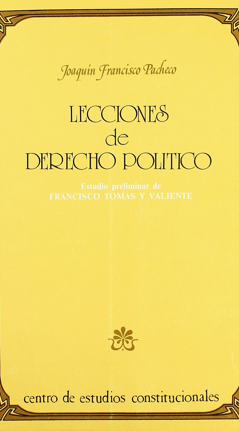Lecciones de Derecho Político