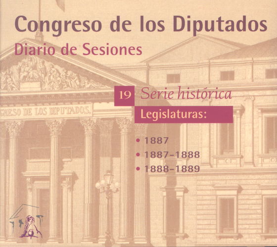 Diario de Sesiones Legislaturas 1887-1889 DVD