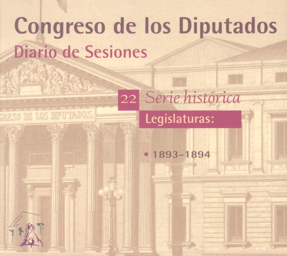 Diario de Sesiones Legislaturas 1893-1894