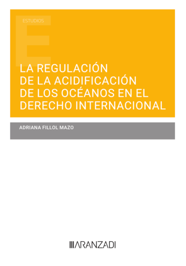 Regulación de la acidificación de los océanos en el derecho internacional