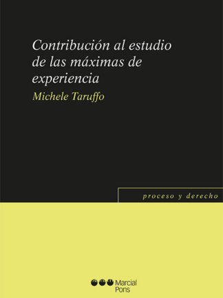 Contribución al estudio de las máximas de experiencia