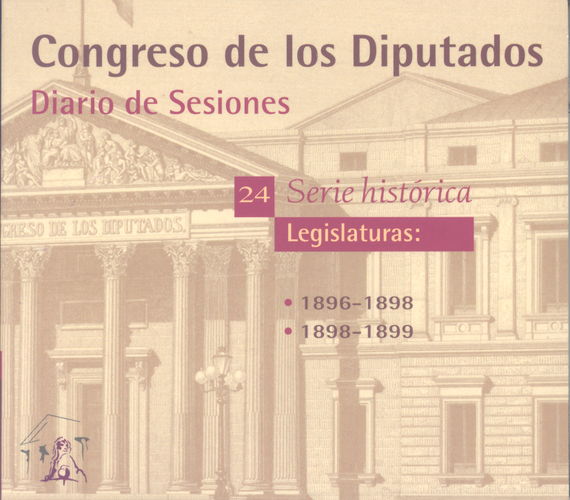 Diario de Sesiones Legislaturas 1896-1899 DVD Nº 24