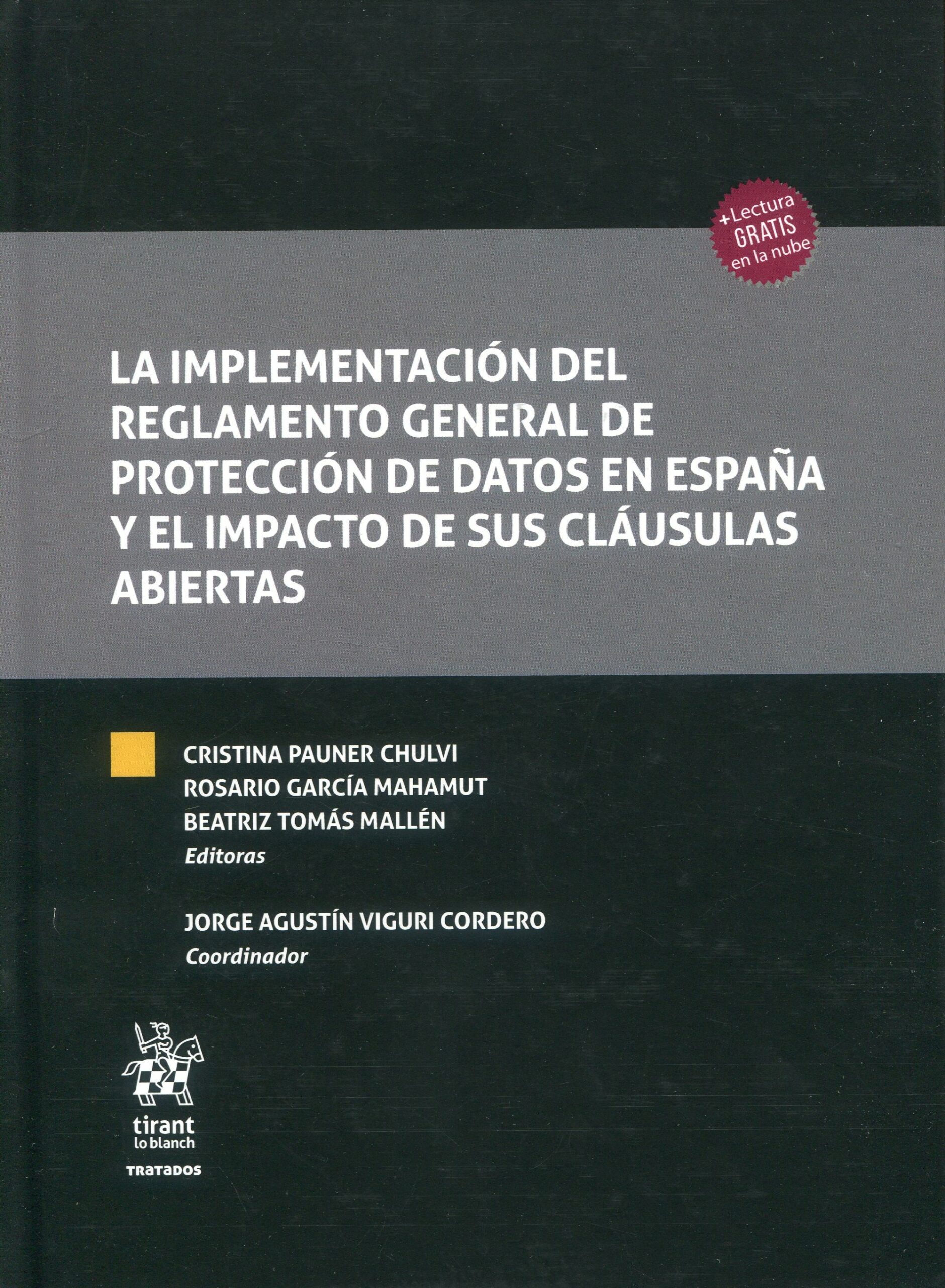 Implementación del reglamento general de protección de datos en España 9788411478496