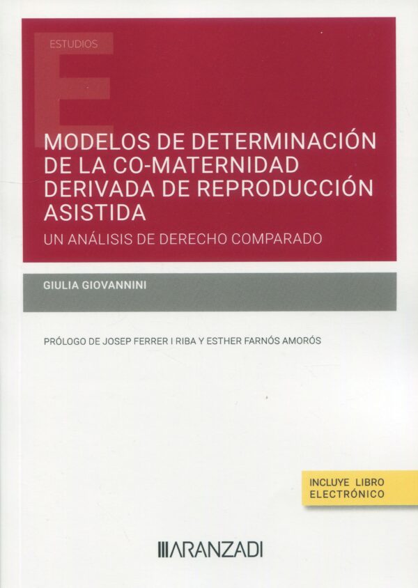 Modelos de determinación de la co-maternidad 9788411632928