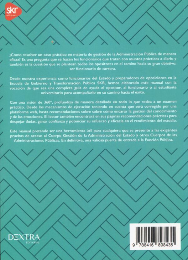 Casos prácticos de Gestión Pública Volumen 1 9788416898435