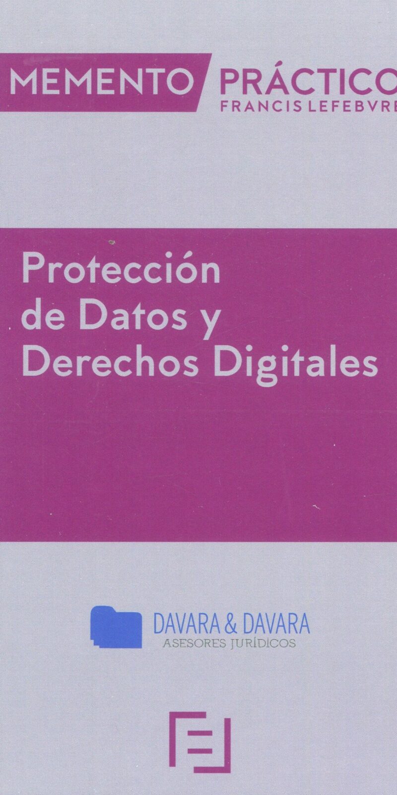 Memento Protección de datos y derechos digitales 9788419573414