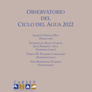 Observatorio del ciclo del agua 2022