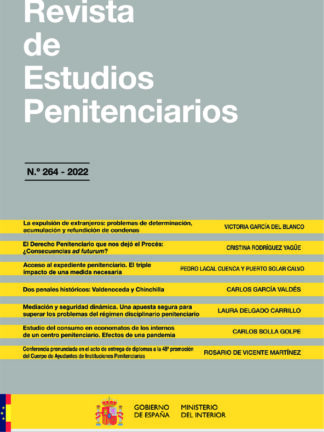 Revista de estudios penitenciarias, nº 264 - 2022