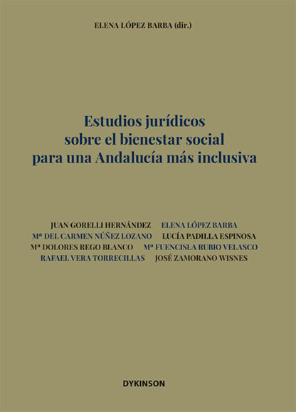 Estudios jurídicos sobre el bienestar social para una Andalucía más inclusiva