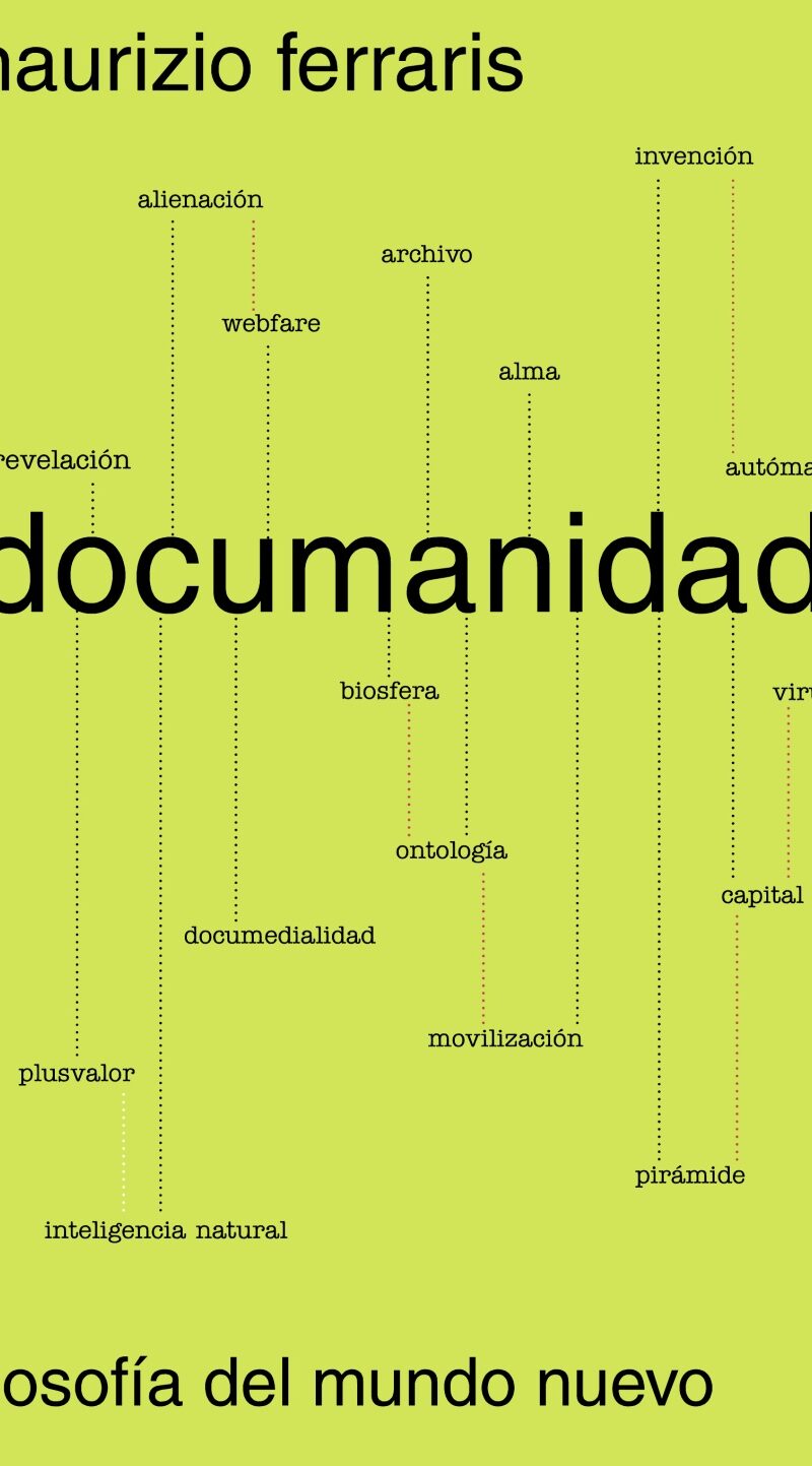 Documanidad. Filosofía del mundo nuevo