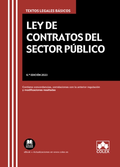 Ley de contratos del sector público 9788413599601