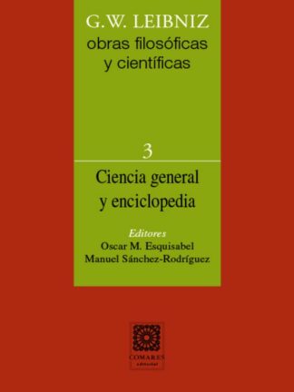 Ciencia general y enciclopedia (VOL. 3). Obras filosóficas y científicas