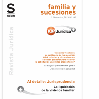 La liquidación de la vivienda familiar