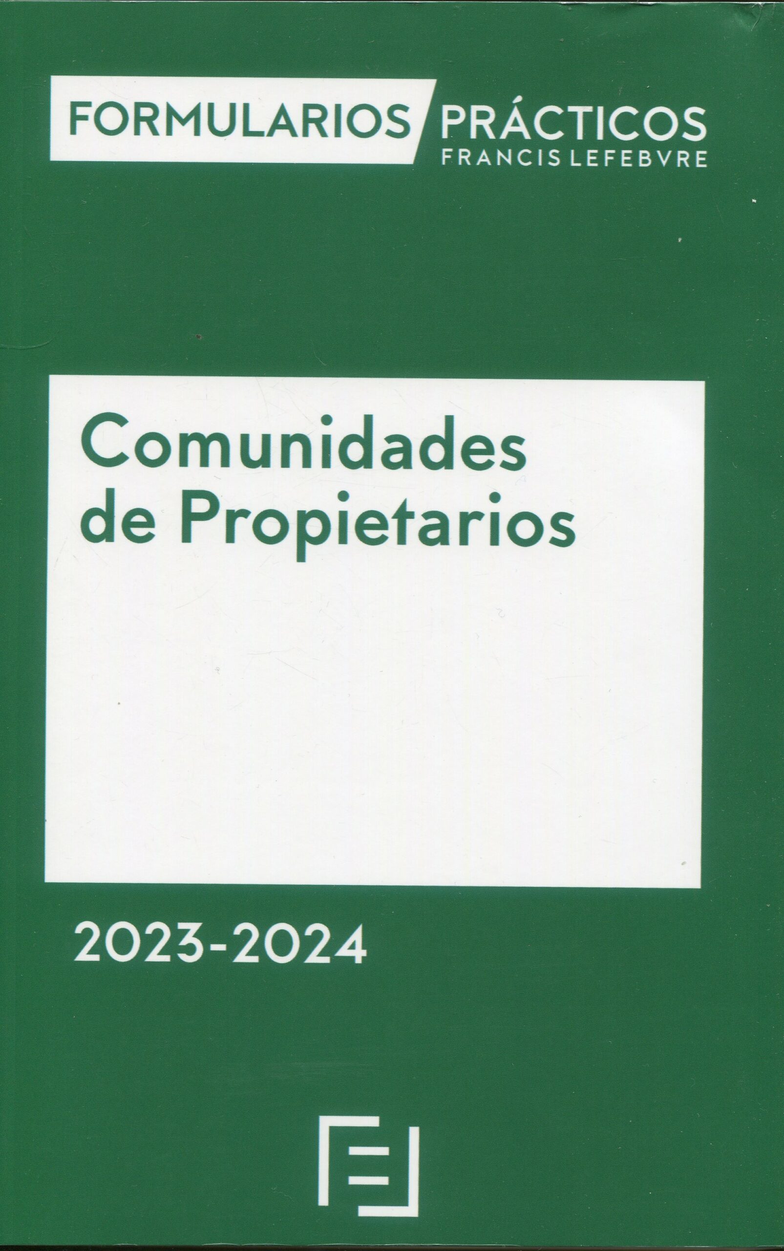 Formularios prácticos Comunidades de propietarios 2023-2024 9788419573995